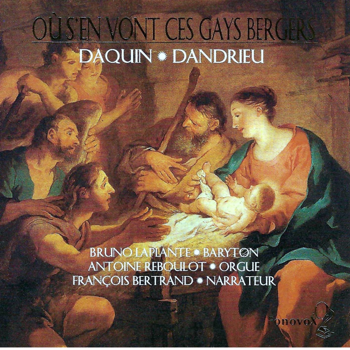 CONTE de NOËL - « Où s'en vont ces gays bergers » (with François Bertrand) by Bruno Laplante & Antoine Reboulot album cover