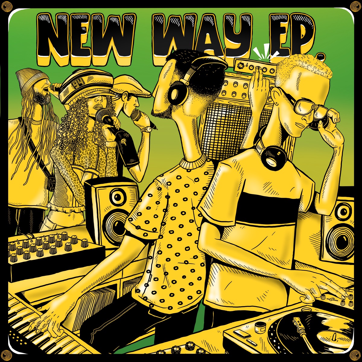 New Way - EP by DJ Vadim, Speaker Louis & Kaya Fyah album cover