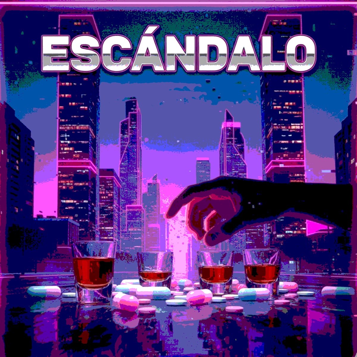 Escandalo (feat. Dramix chz) - Single by ADLIKA album cover