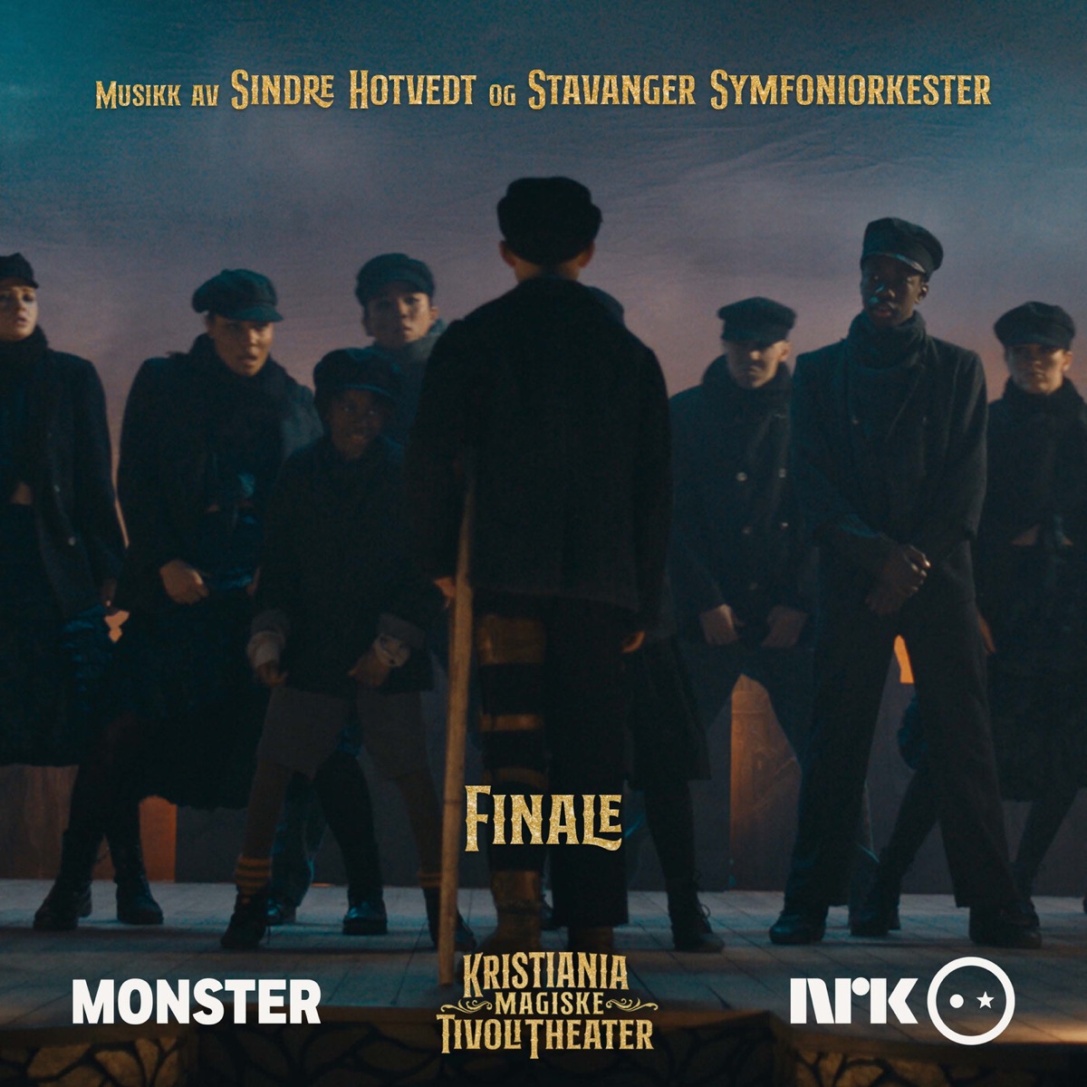 Finale (feat. Stavanger Symphony Orchestra & Øyvind Bjorå) - Single by Kristiania Magiske Tivolitheater & Sindre Hotvedt album cover
