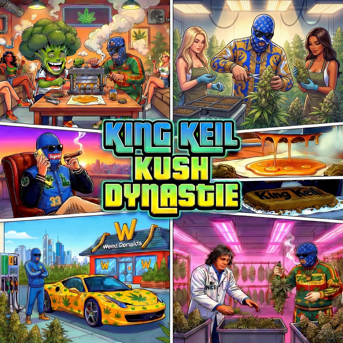Kush Dynastie by King Keil album cover