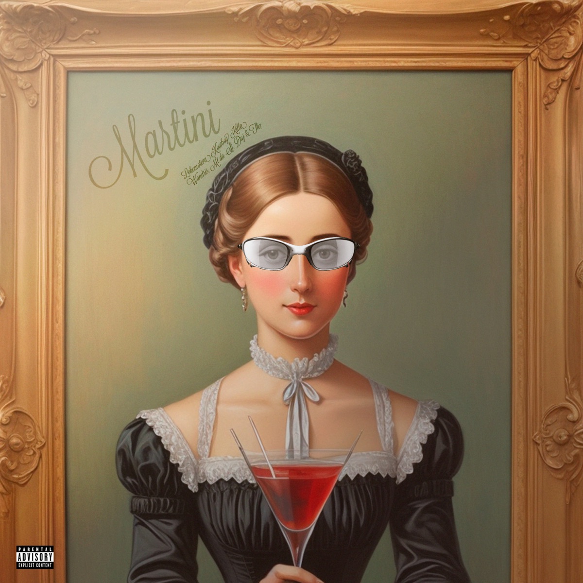 MARTINI (feat. Mt du Sj, DuJ & MC Th7) - Single by Lokomotiva, Kowboy Killa & Wandris album cover