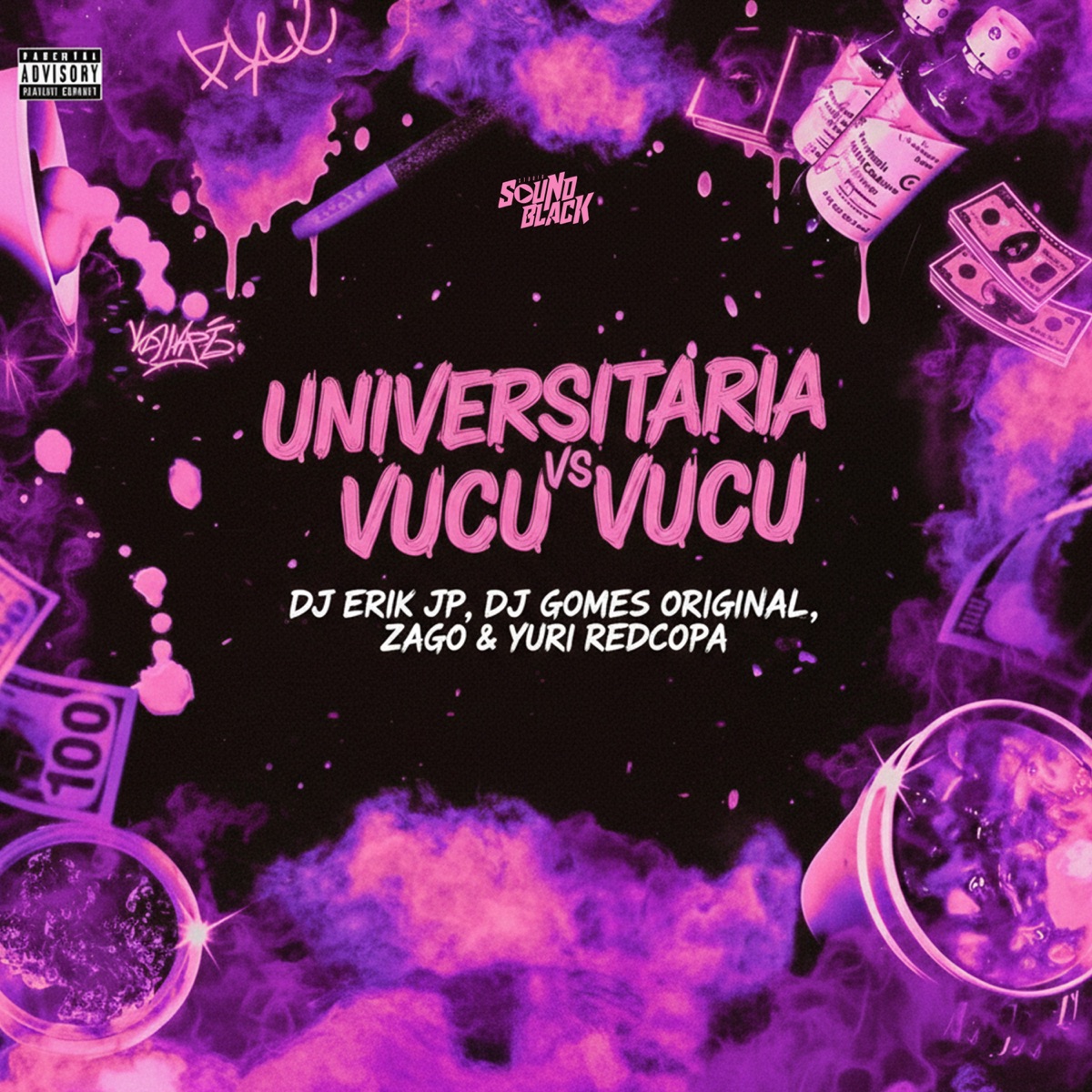 UNIVERSITARIA VS VUCO VUCO - Single by DJ Erik JP, DJ Gomes Original, Zago & Yuri Redicopa album cover