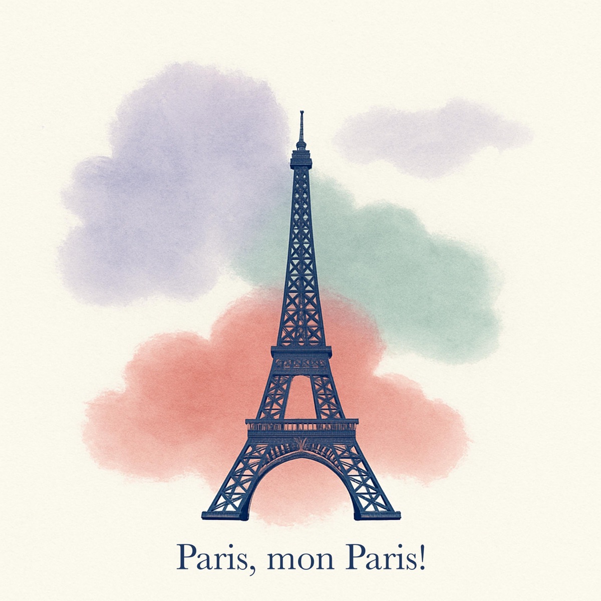Paris, mon Paris! (feat. Arlay) - Single by Danil Bryukhanov album cover