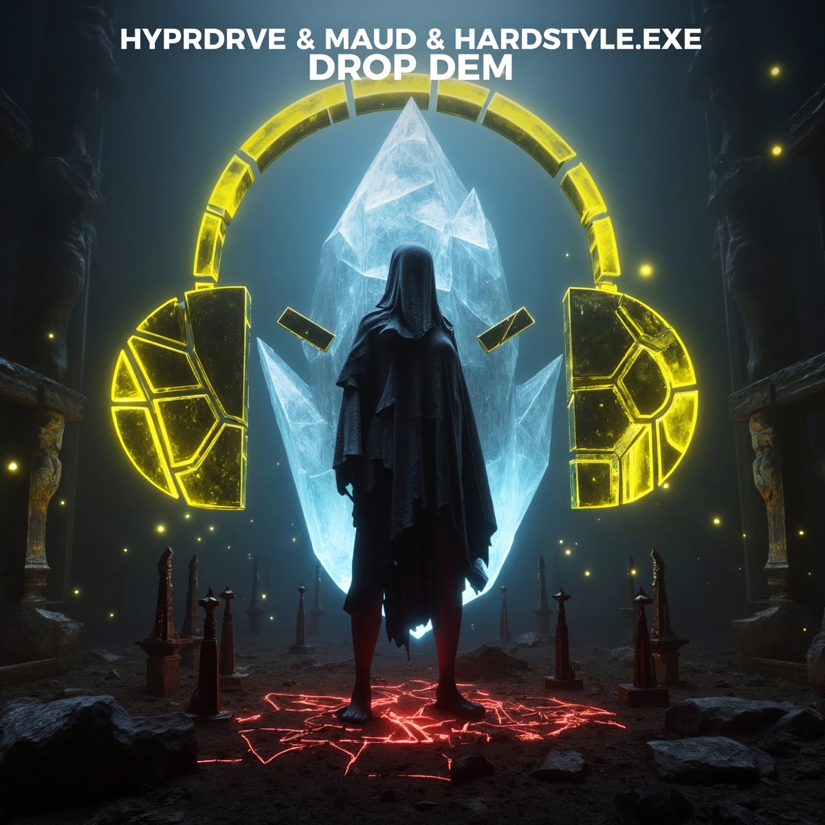 Drop Dem - Single by HYPRDRVE, Maud & HARDSTYLE.exe album cover