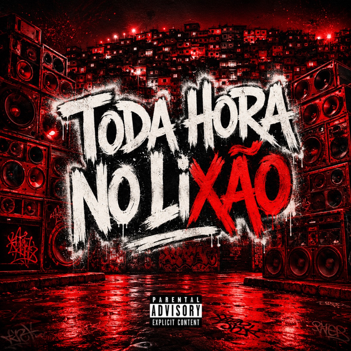 TODA HORA NO LIXÃO - Single by Mc Gorran & DJ LIPE DE CABO FRIO album cover