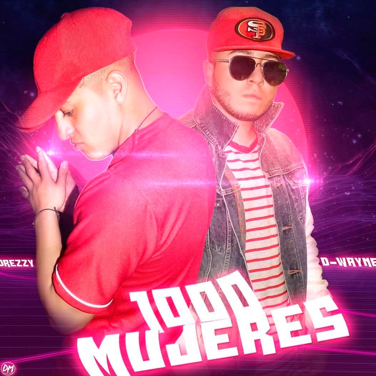 MIL MUJERES (feat. DREZZY) - Single by D-wayne album cover