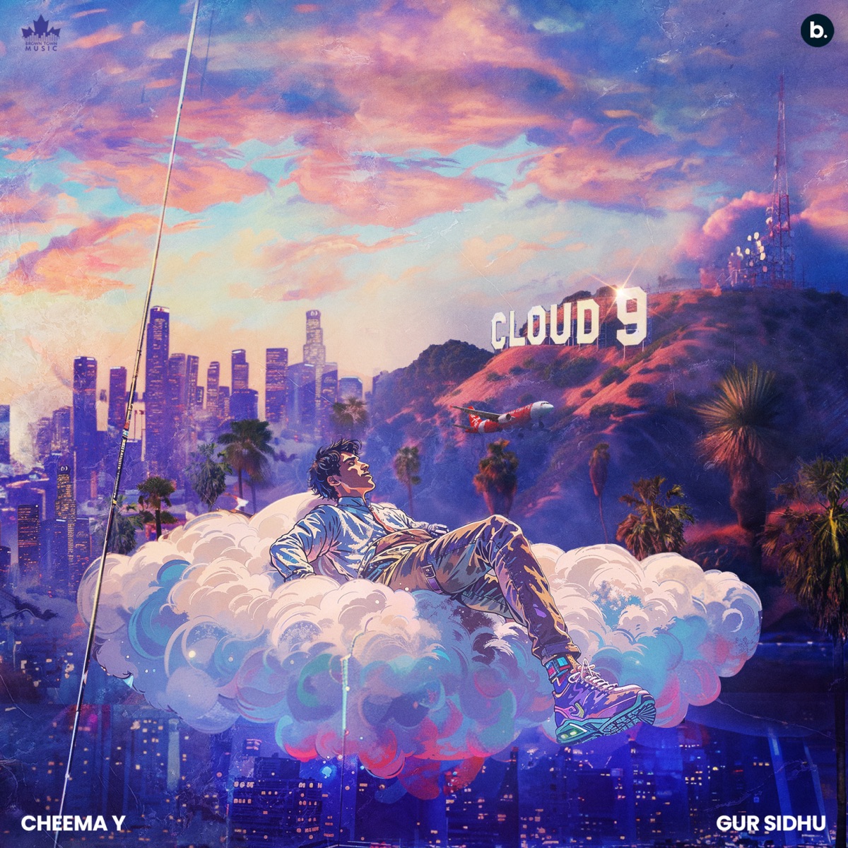 Cloud 9 - EP by Cheema Y & Gur Sidhu album cover