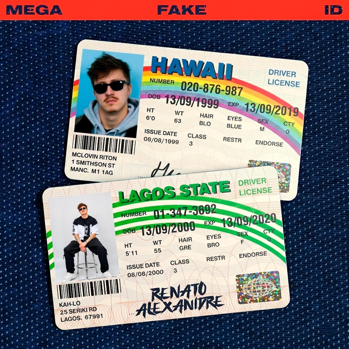 MEGA FAKE ID - Single by DJ Renato Alexandre album cover