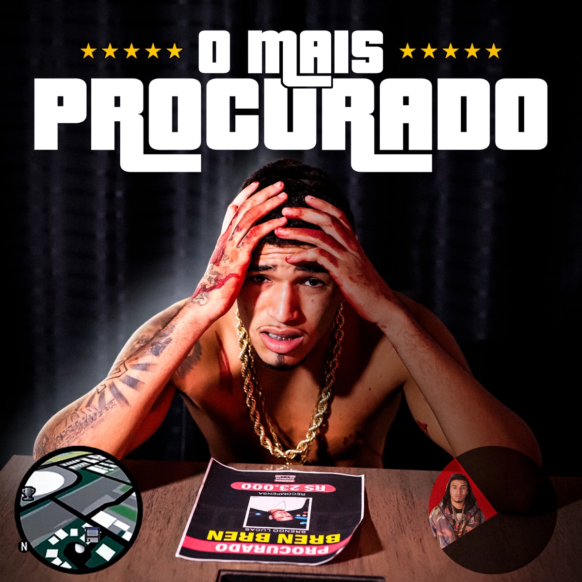 O Mais Procurado - Single by Bren Oficial & KENNEDYBEATZ album cover