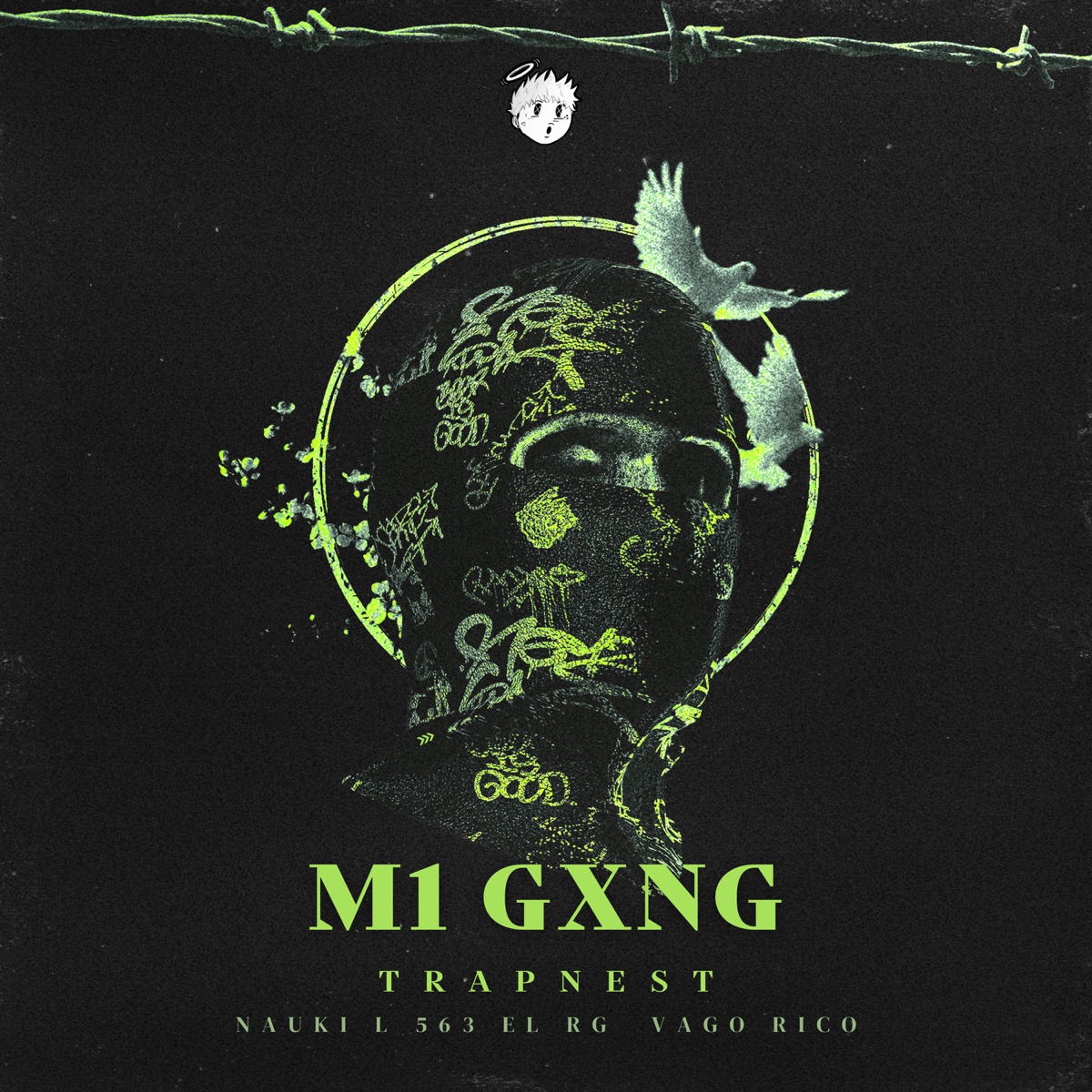 M1 Gxng - Single by VAGO RICO, EL RG, Nauki, Trap nest & L 563 album cover