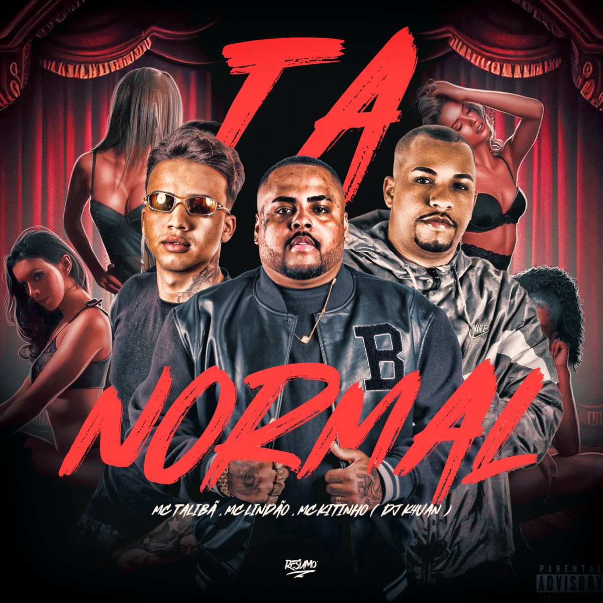 Ta Normal (feat. Resumo Produtora) - Single by Mc Kitinho, Mc Talibã, DJ K4UAN & Mc Lindão album cover