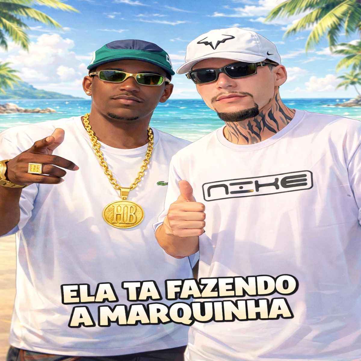 ELA TA FAZENDO A MARQUINHA - Single by DJ DANIKE & Dj Hb Smith album cover