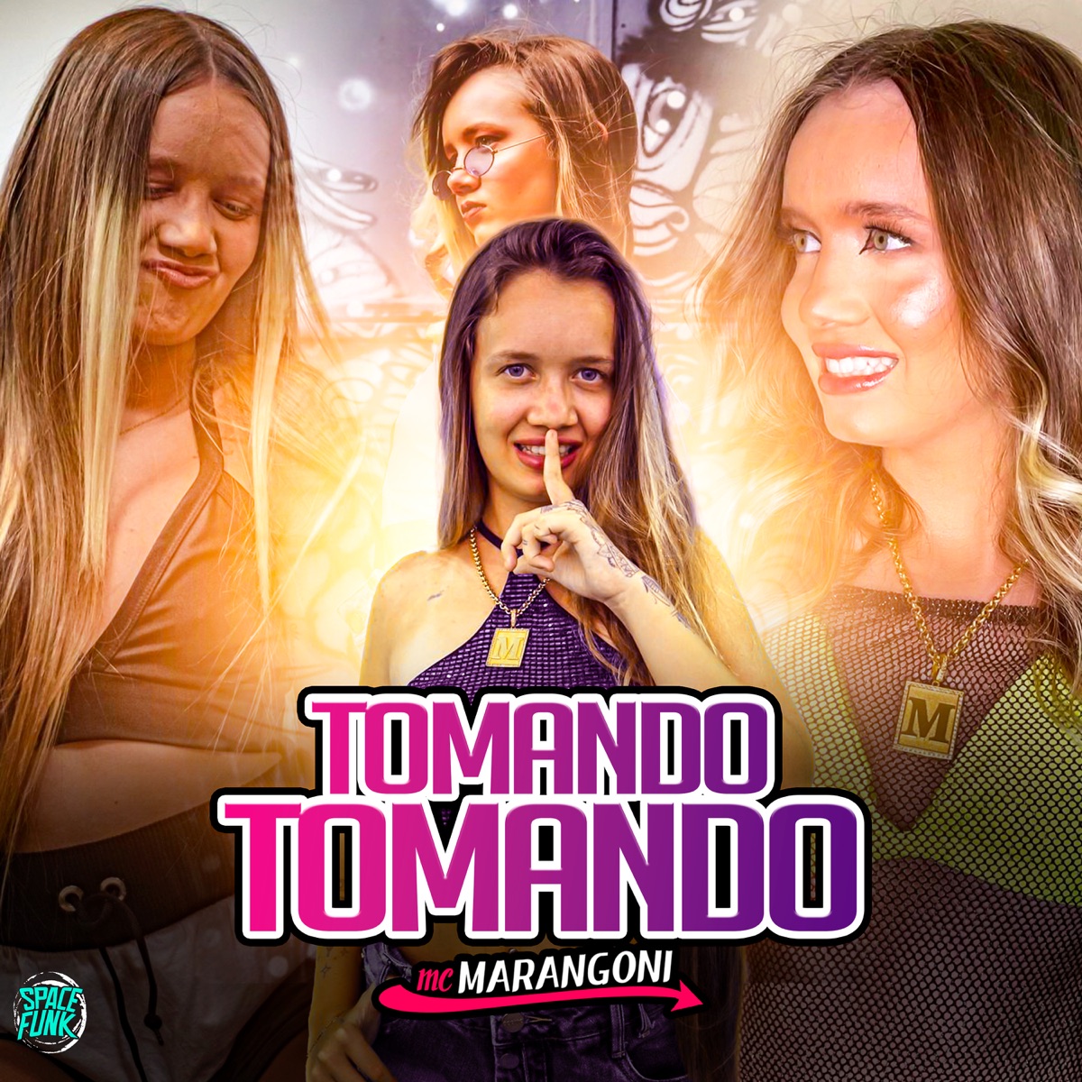 Tomando Tomando - Single by MC Marangoni & DJ MF SILVA album cover