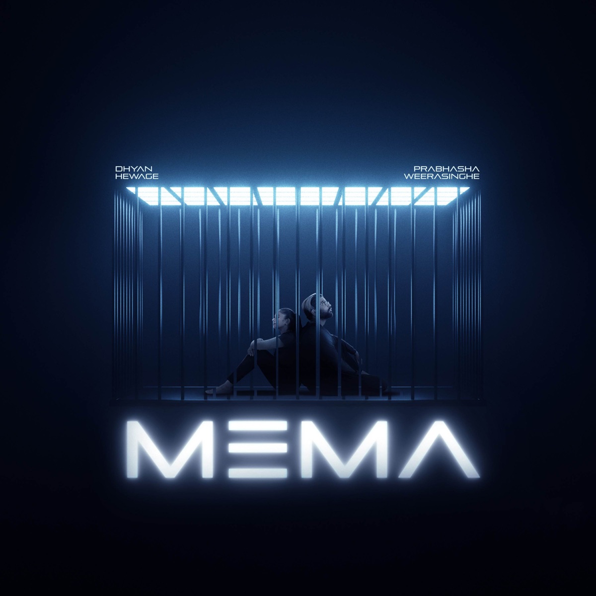 Mema - Single by Prabhasha Weerasinghe & Dhyan Hewage album cover