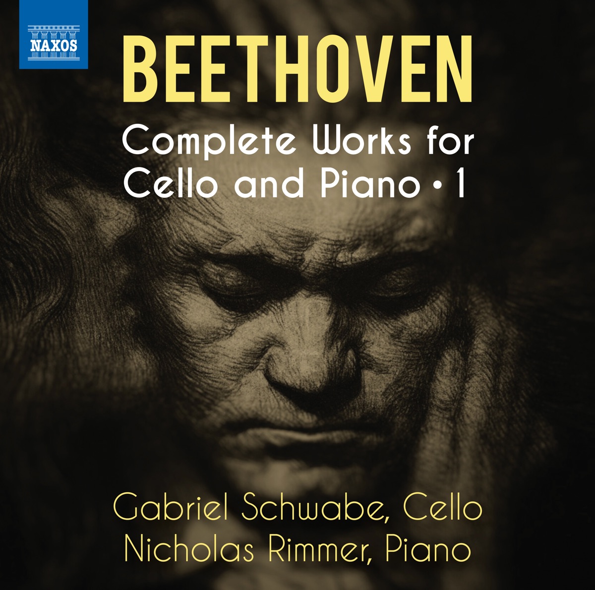 Beethoven: Complete Works for Cello & Piano, Vol. 1 by Gabriel Schwabe & Nicholas Rimmer album cover