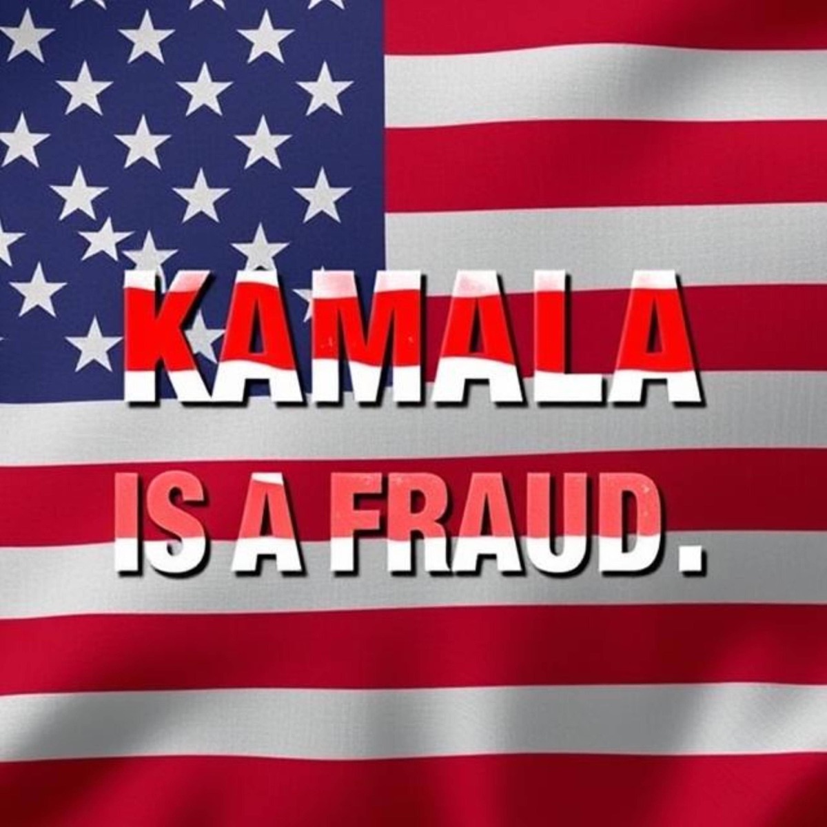 Kamala Is A Fraud (feat. Trump The Don, Rizz Records & Bo Marcus) - Single by Teflon Don album cover