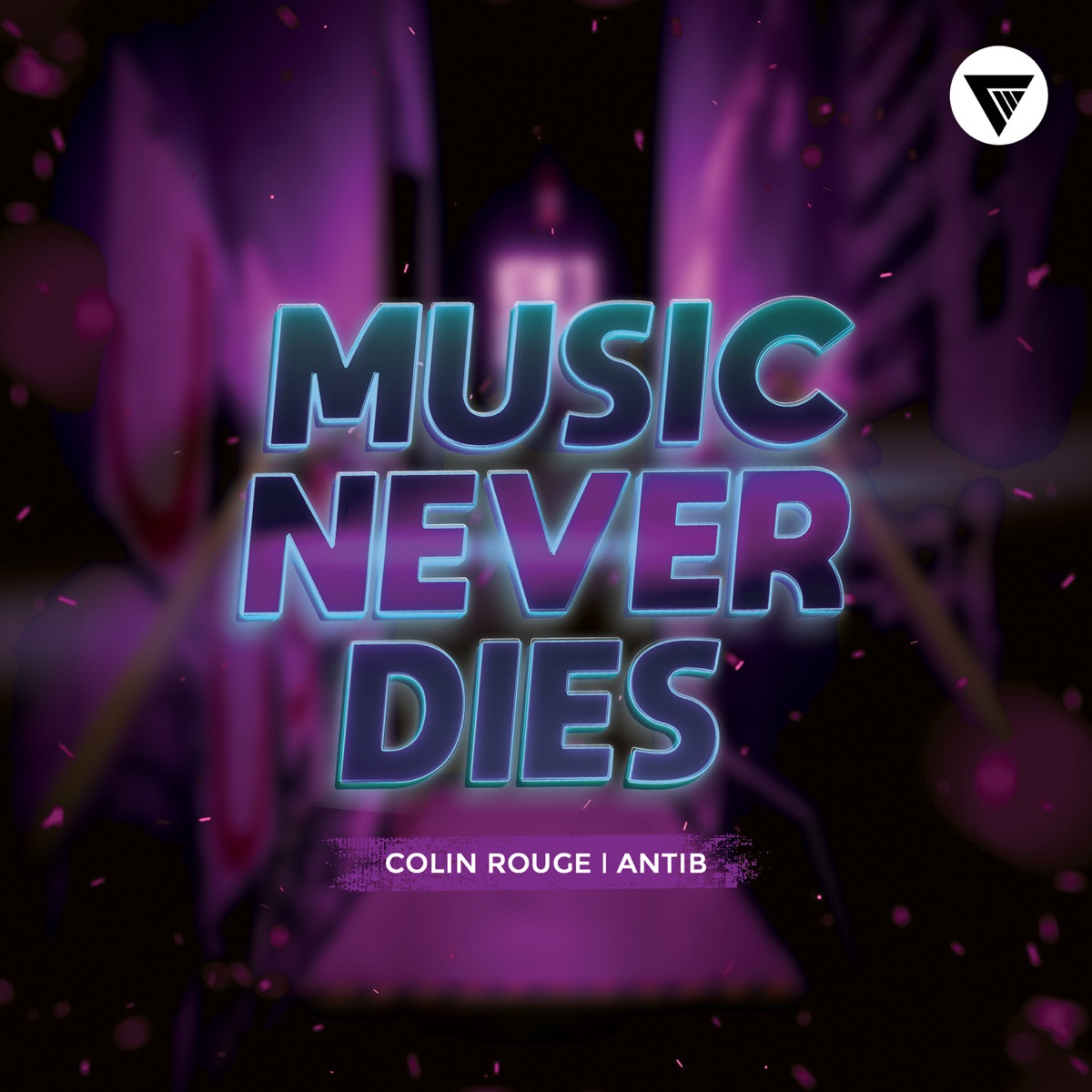 Music Never Dies - Single by Colin Rouge & Antib album cover