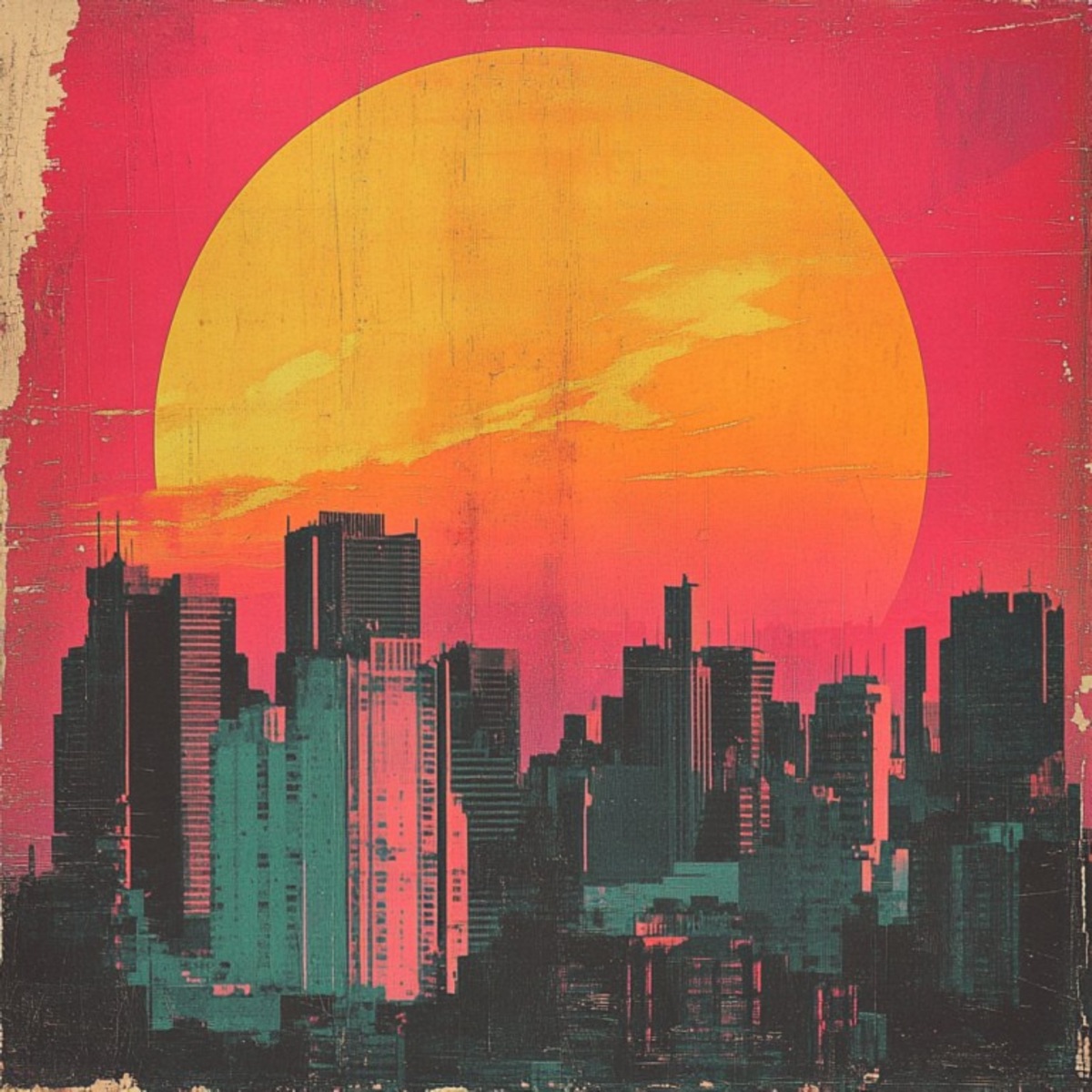 Sunset City Flavours - Single by Ludwig del Pino album cover