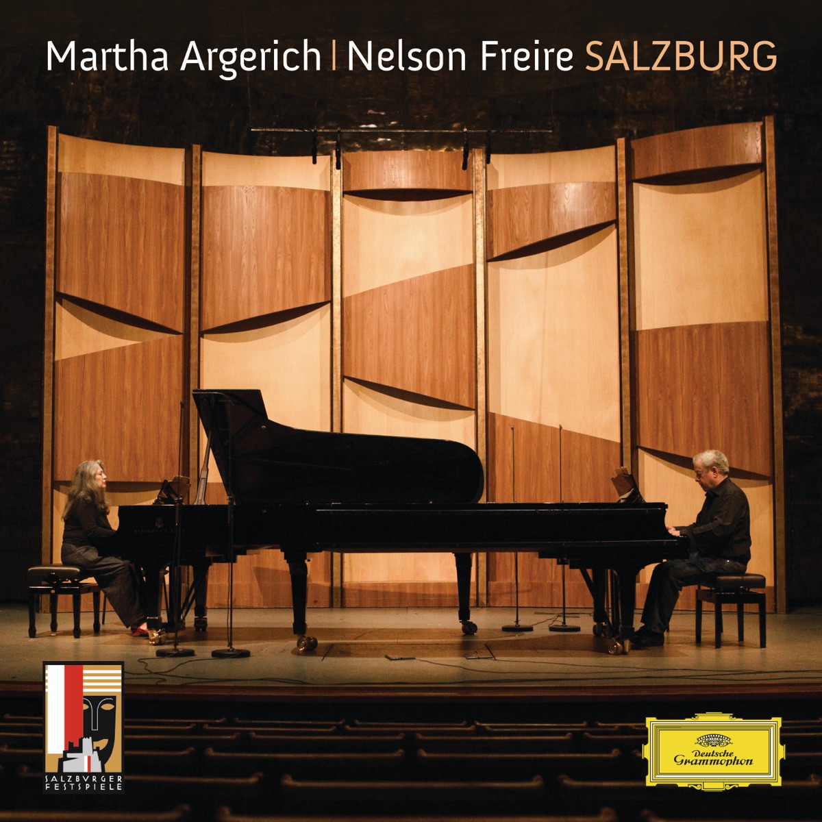 Salzburg (Live) by Martha Argerich & Nelson Freire album cover