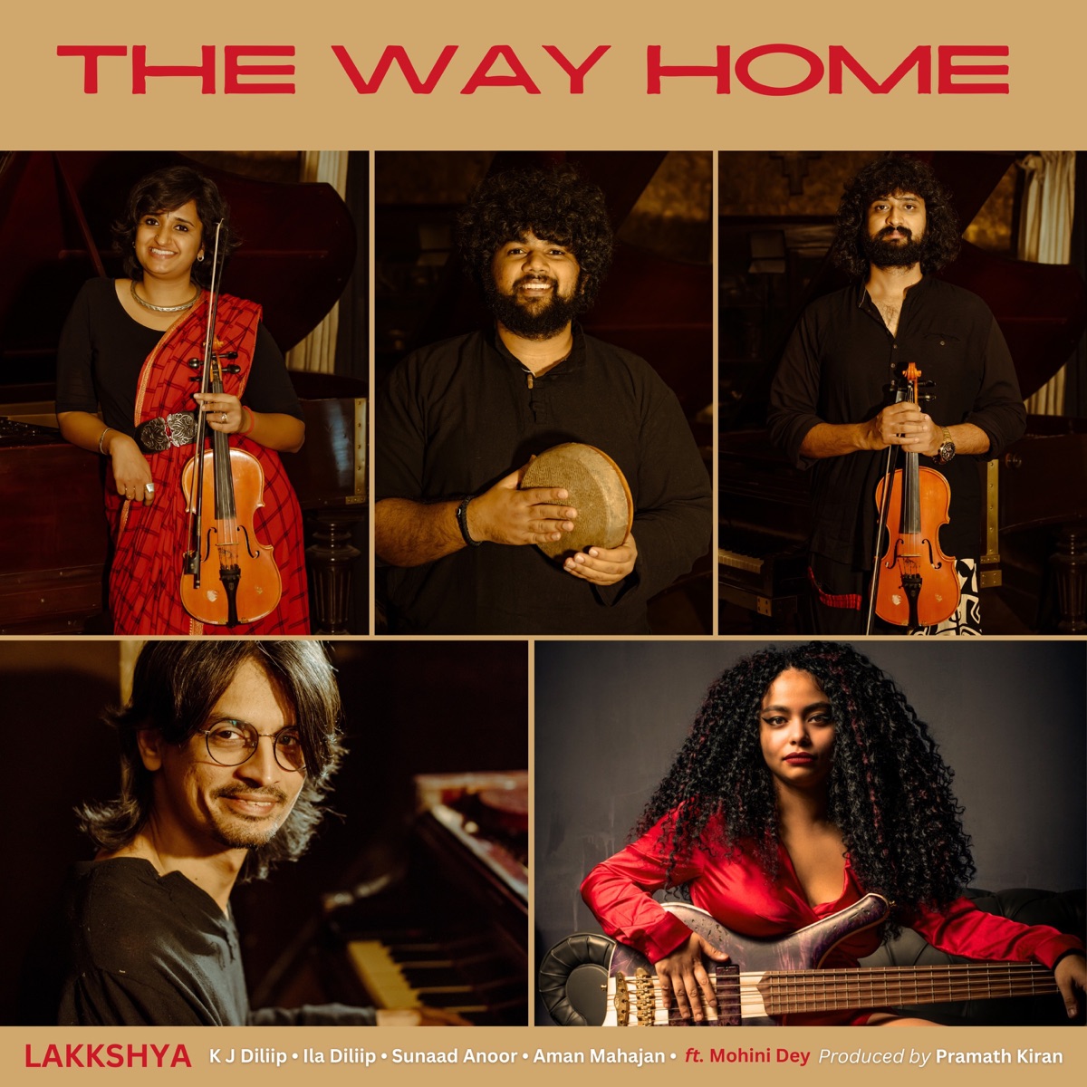 The Way Home (feat. Mohini Dey) - EP by Lakkshya album cover