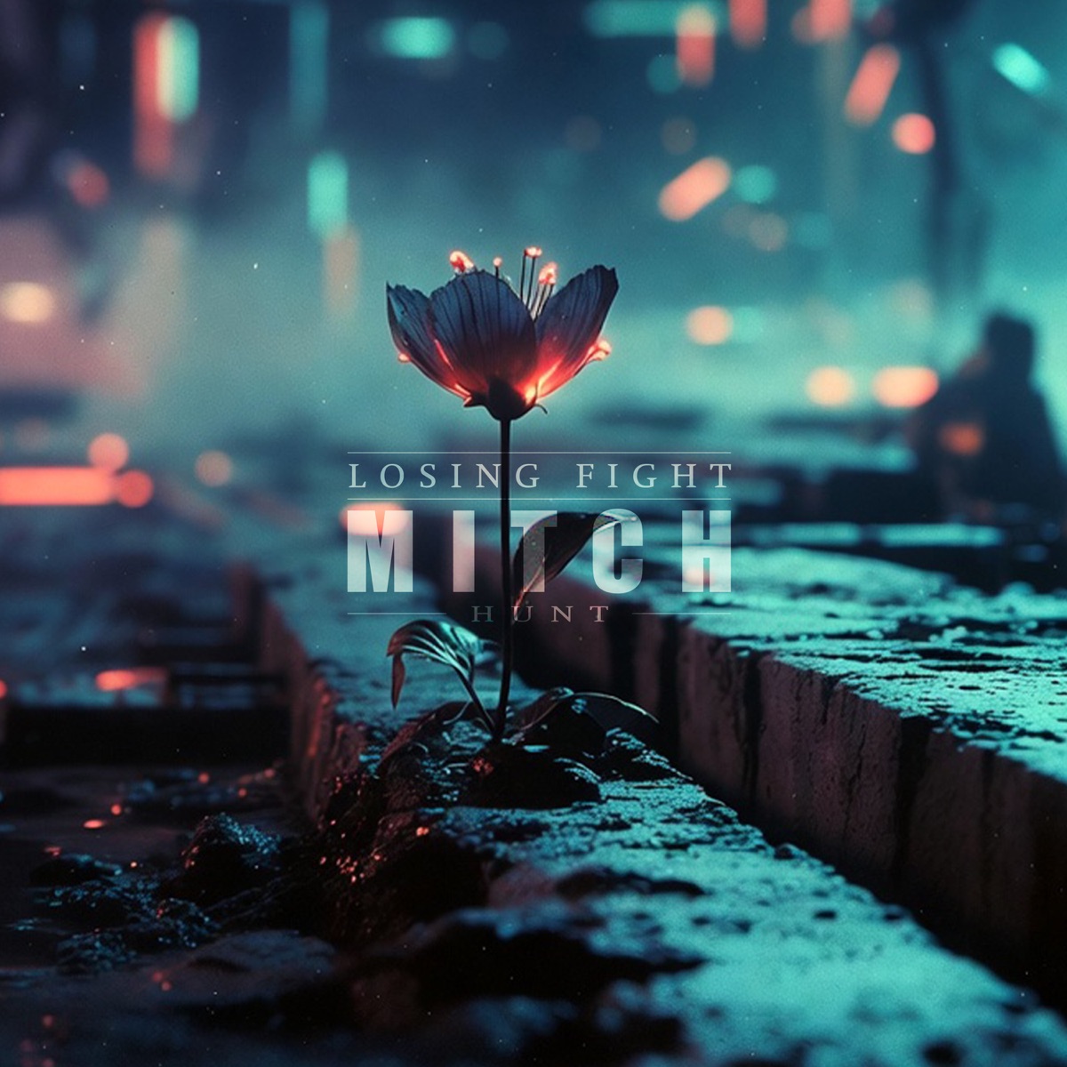 Losing Fight - Single by Mitch Hunt album cover