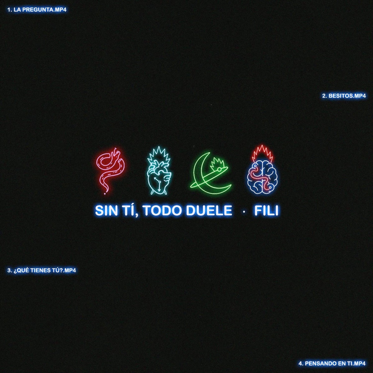 sin tí, todo duele - EP by Fili album cover