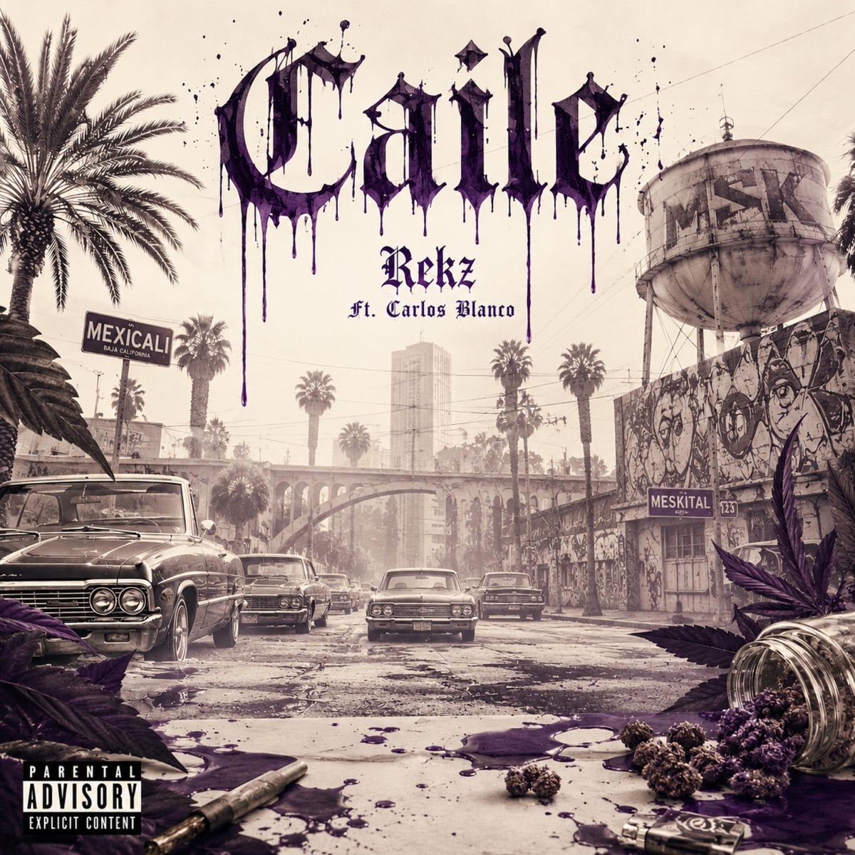 Caile (feat. Carlos Blanco) - Single by Rekz album cover