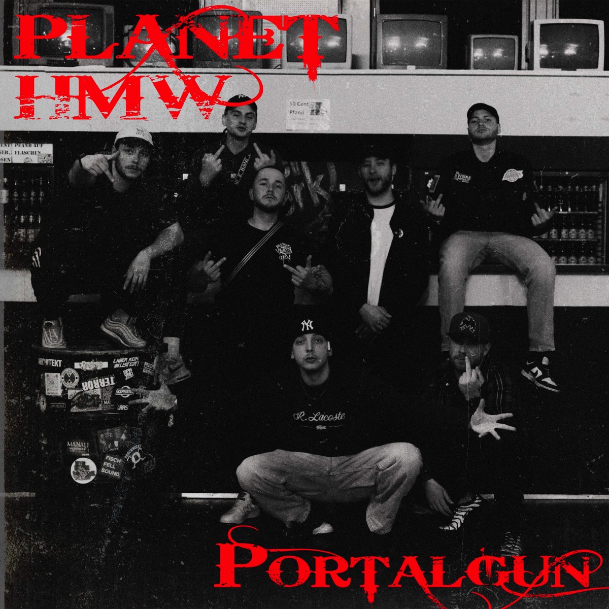 Portalgun (feat. JOTKA, Cidy, Matt, Bambam69 & Young Kennedy) - Single by HMW album cover