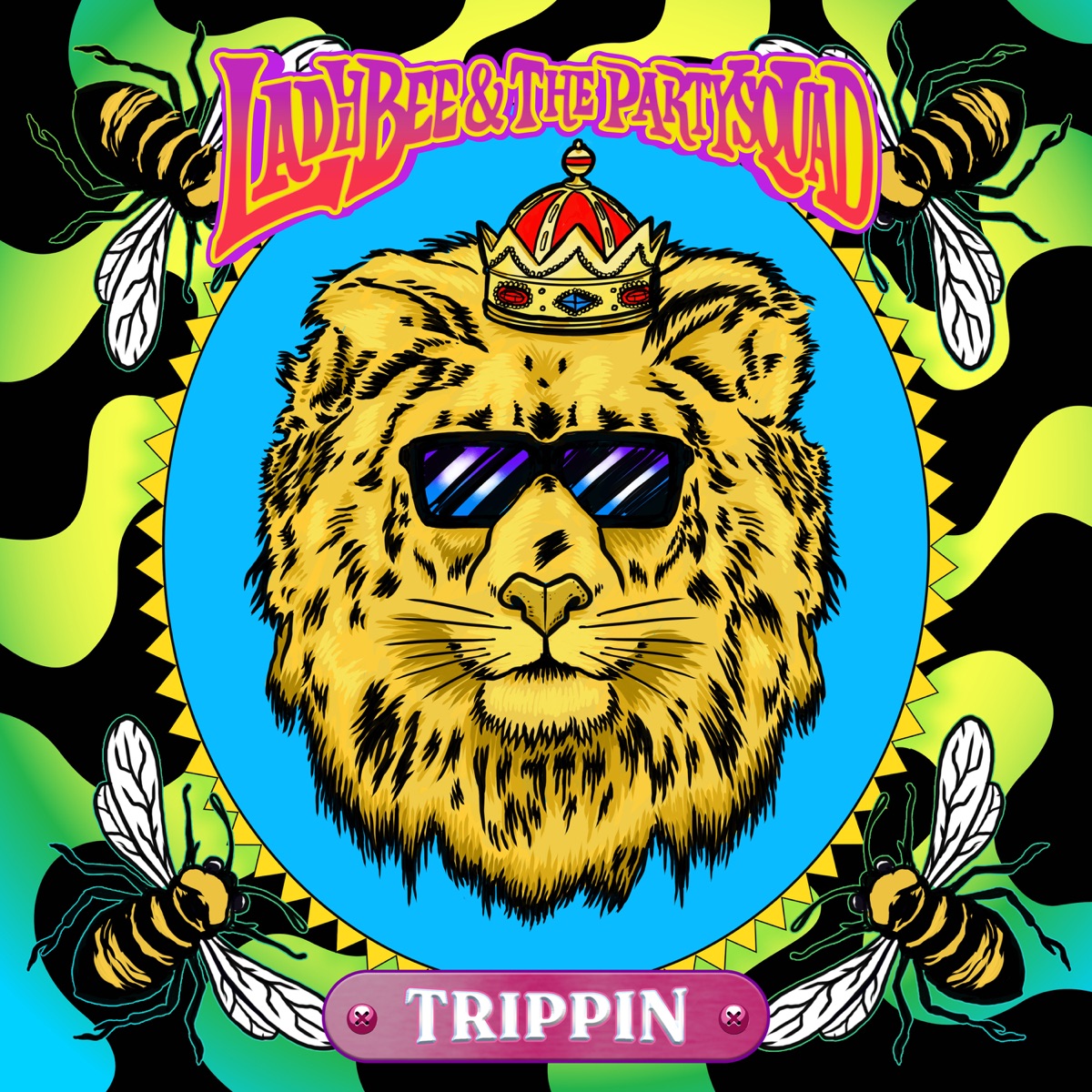 Trippin - Single by Lady Bee & The Partysquad album cover