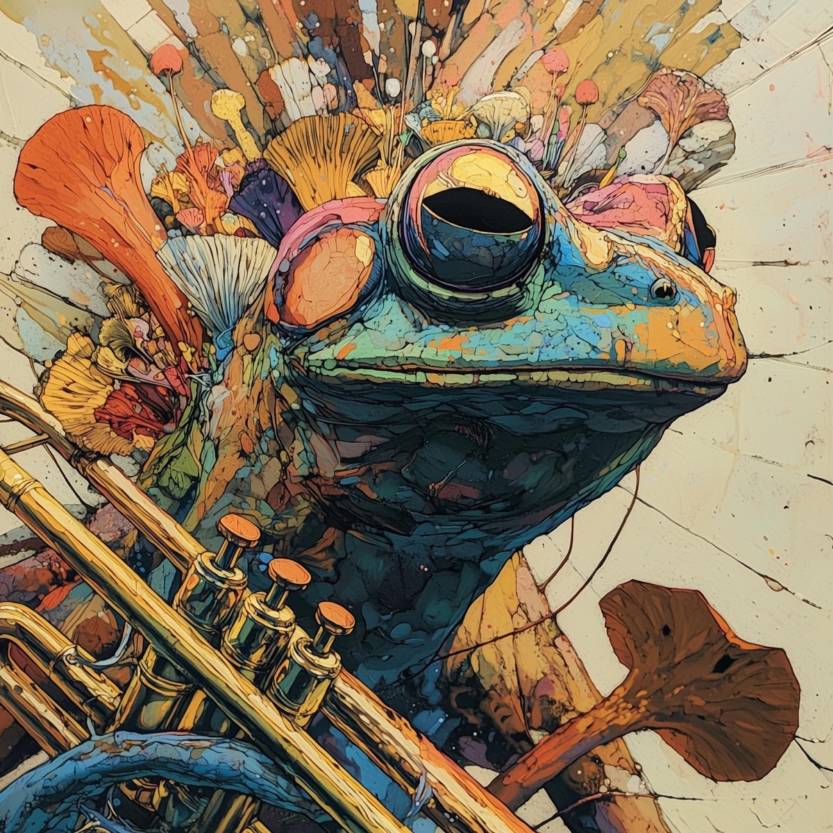 The Swamp Of The Weird Frog - Single by Ori Ahinoam album cover
