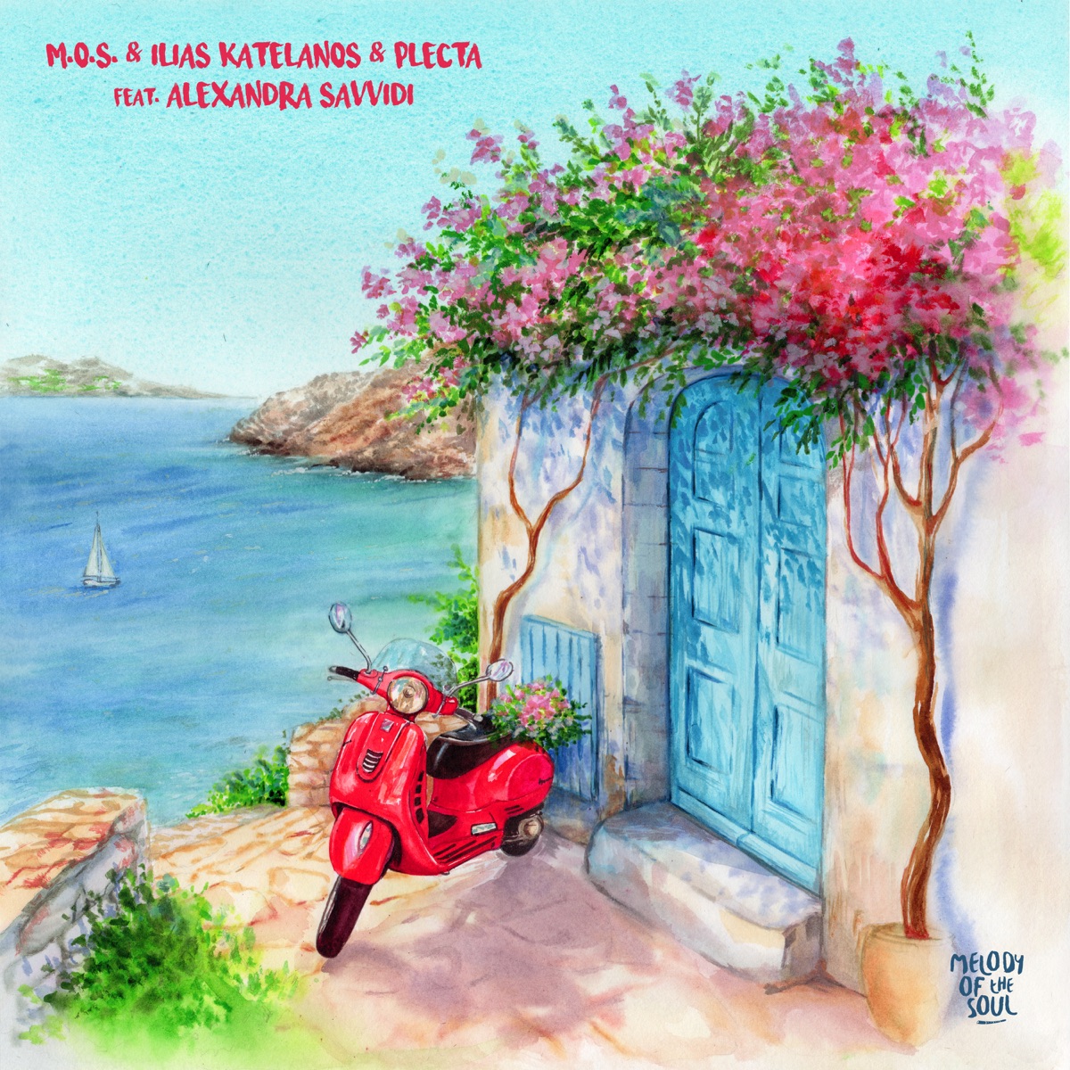When We Are Alone - Single by M.O.S., Ilias Katelanos & Plecta album cover
