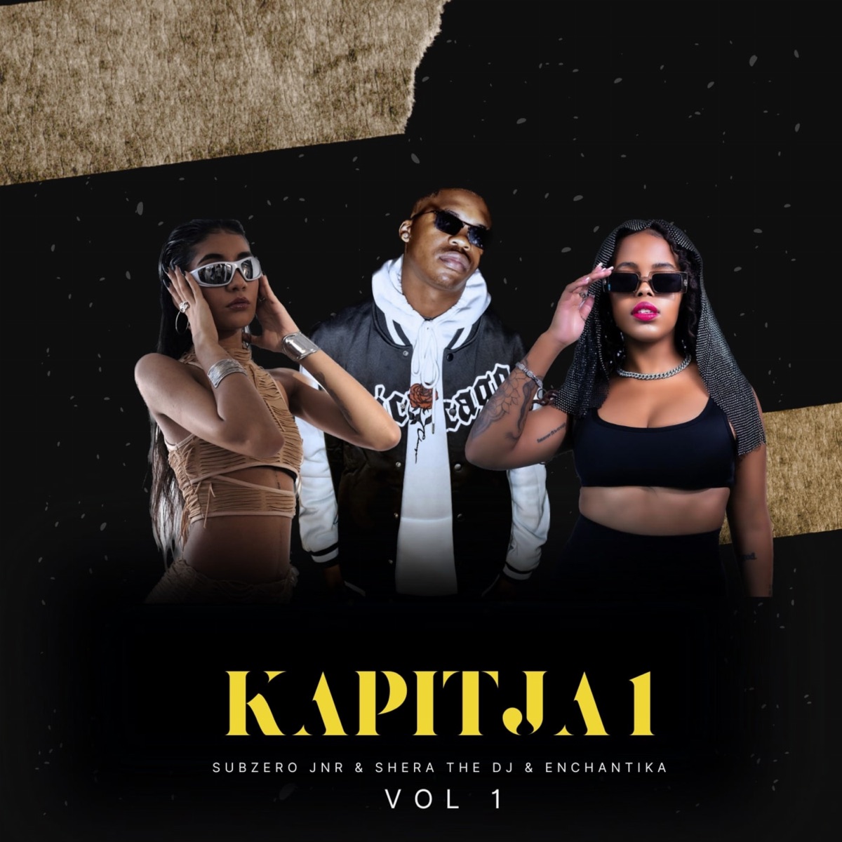KAPITJA 1 VOL 1 - Single by Subzero JNR, Shera The DJ & Enchantika album cover