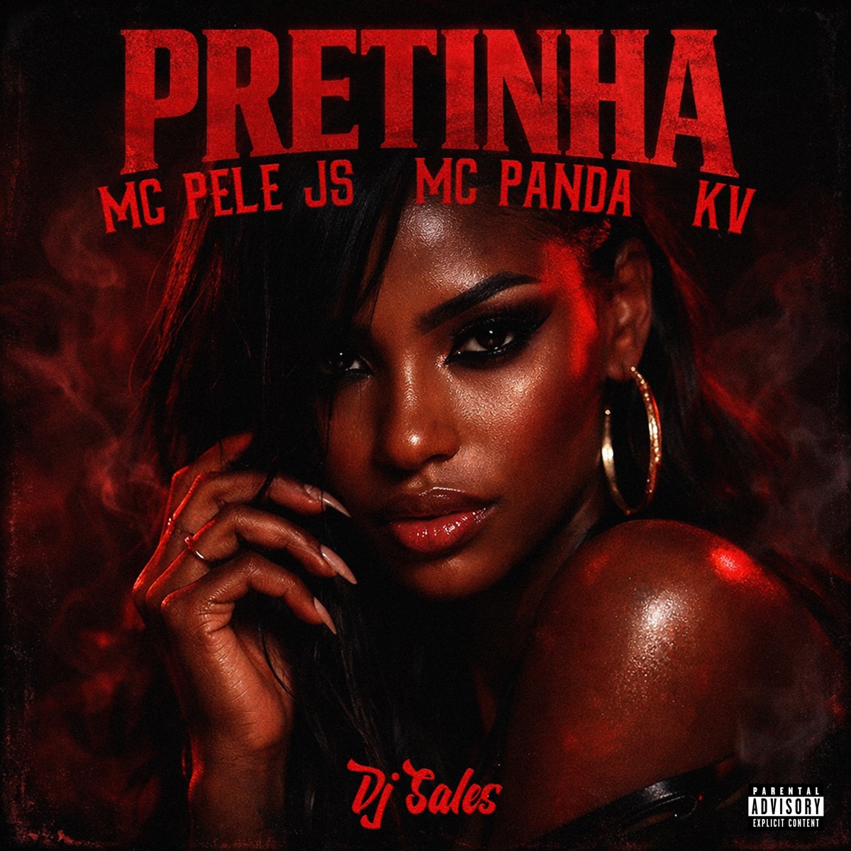 Pretinha - Single by DJ Sales, MC PELE JS, KV & MC PANDA album cover