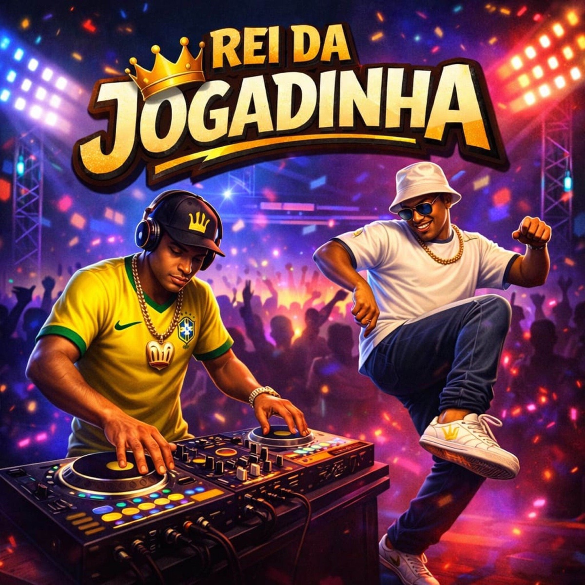 REI DA JOGADINHA (feat. DJ GABBA) - Single by Mc Bira Bala, carreta kamikz & DJ TORVIC 22 album cover