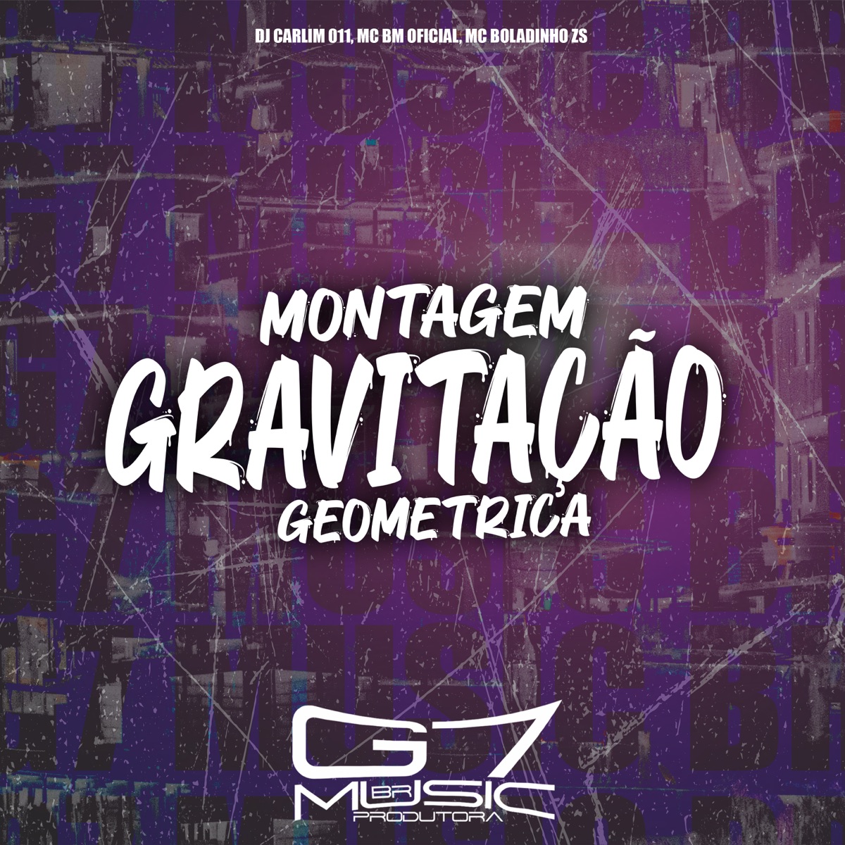 Montagem Gravitação Geometrica - Single by DJ CARLIM 011, Mc bm oficial & MC BOLADINHO ZS album cover