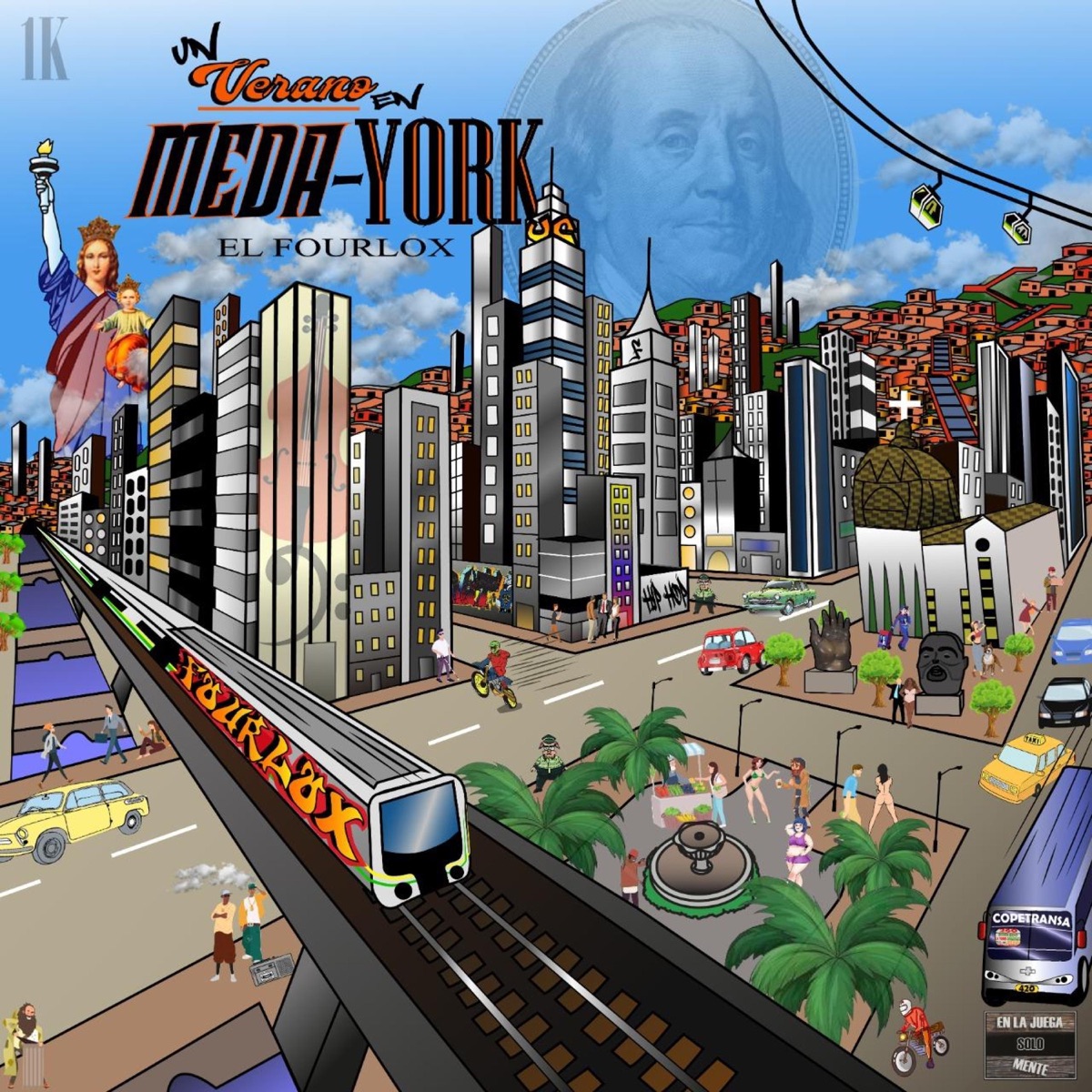 Un Verano En Medayork (Remastered) by El Fourlox album cover