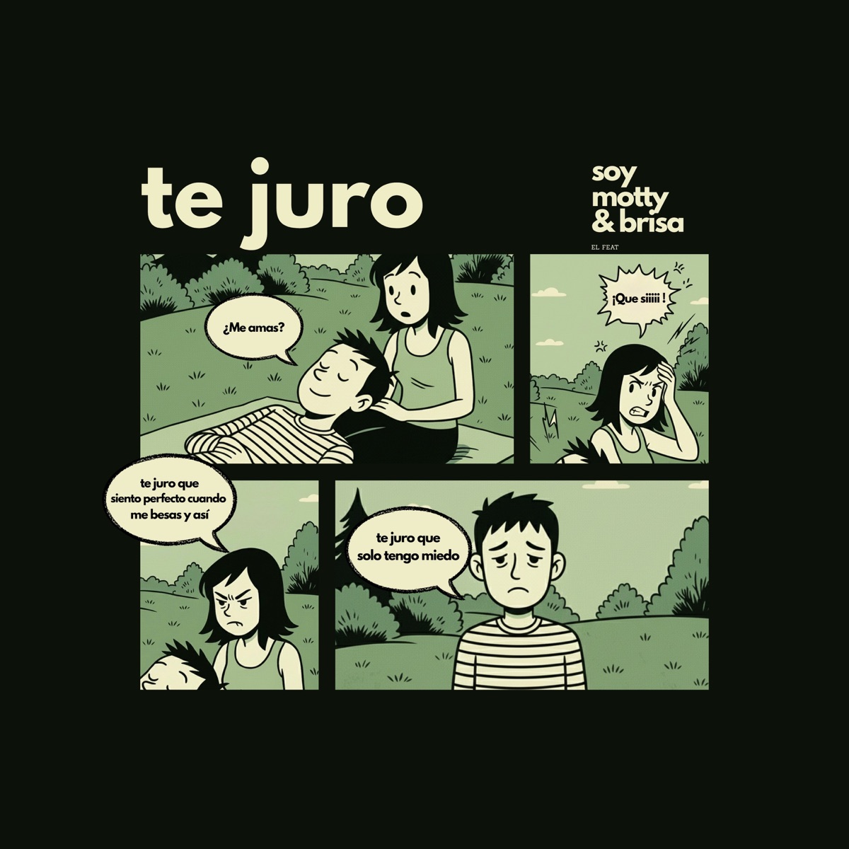 Te juro (feat. Brisa) - Single by Soy Motty album cover