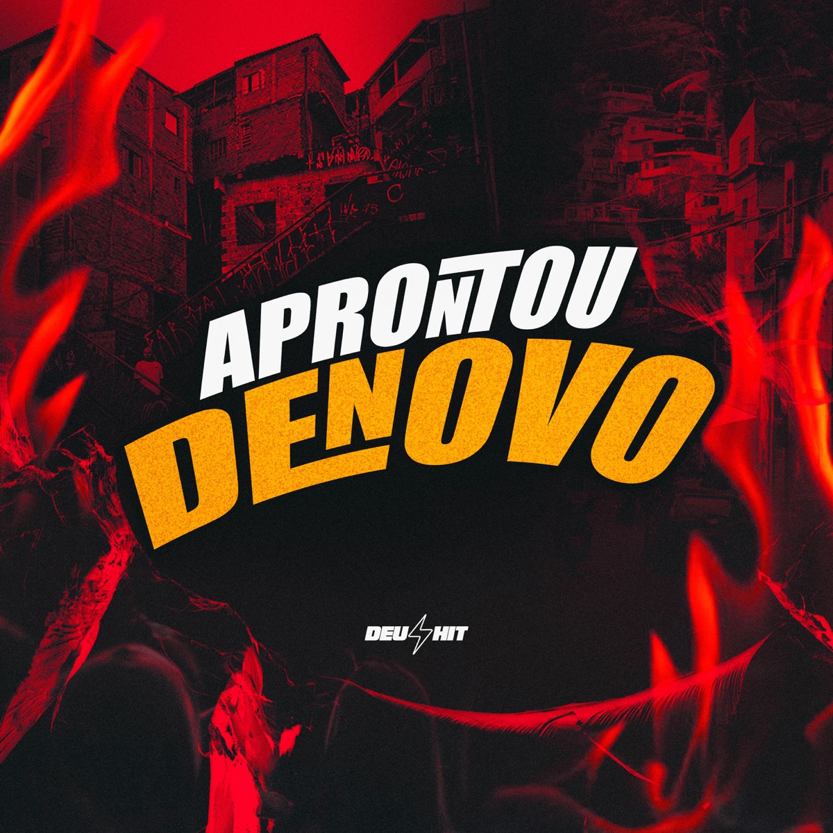 Aprontou Denovo - Single by DJ Cavaglieri, Mc Buret & mc jhenny album cover
