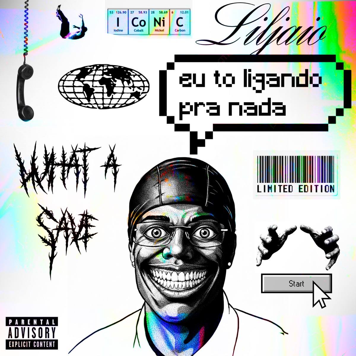 Eu To Ligando pra Nada - Single by Lil Jaio & Jhouu album cover