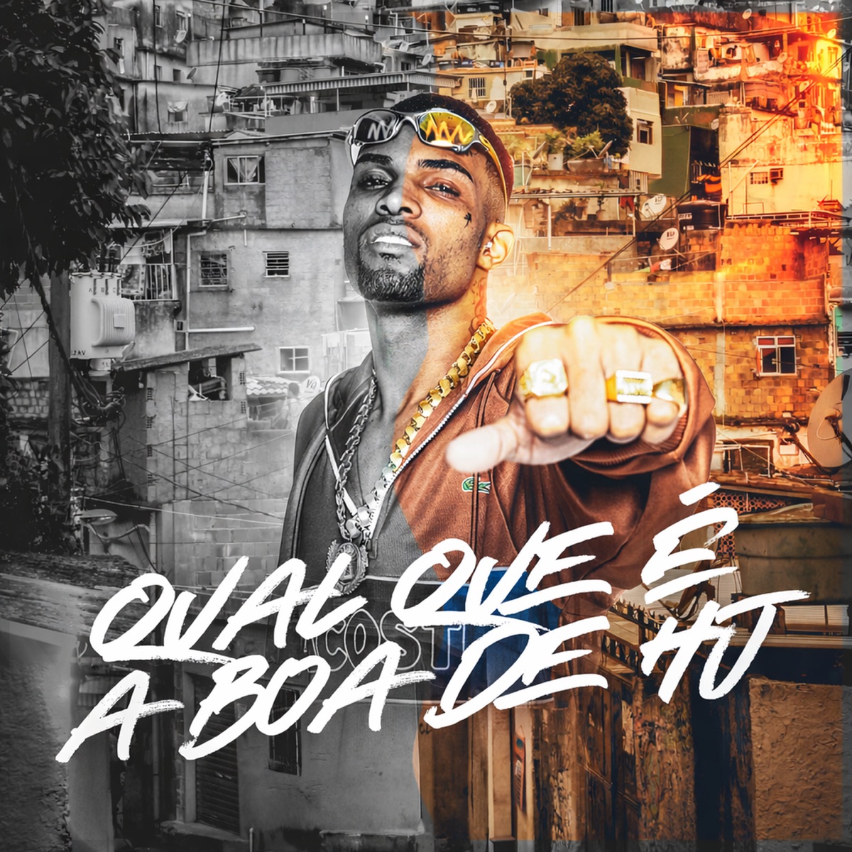 QUAL QUE É A BOA DE HJ - Single by MC Neguinho M7 album cover