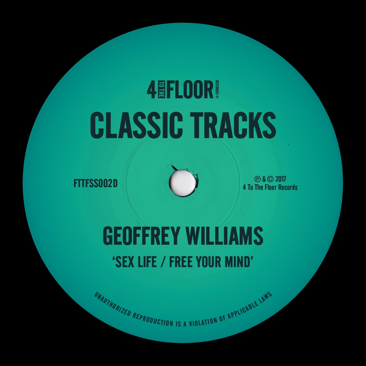 Sex Life / Free Your Mind - Single by Geoffrey Williams album cover