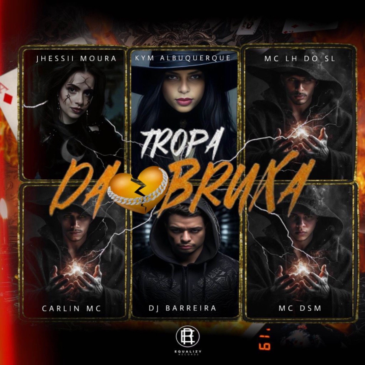 Tropa Da Bruxa - Single by Jhessii Moura album cover