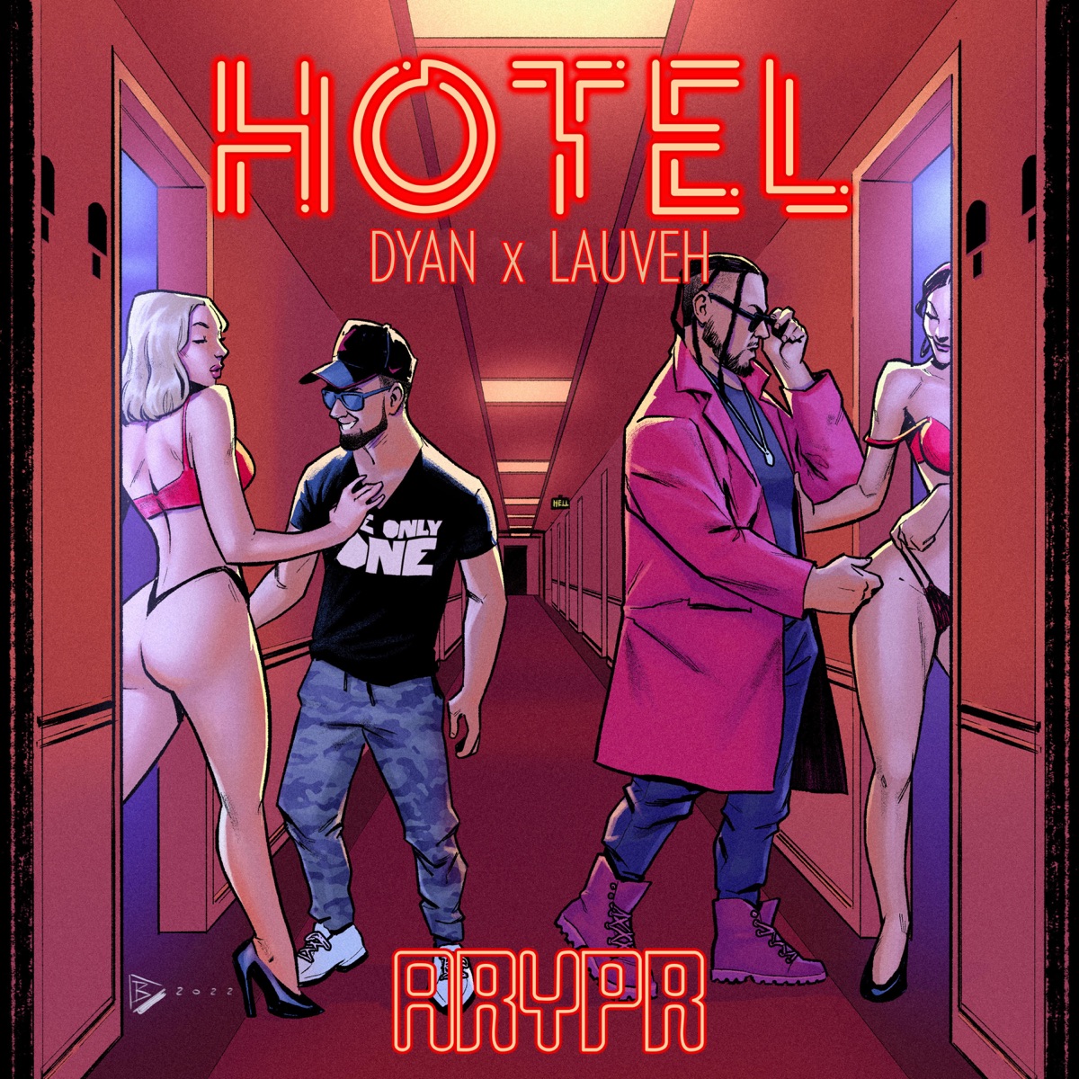 Hotel - Single by Dyan "The Only One" album cover