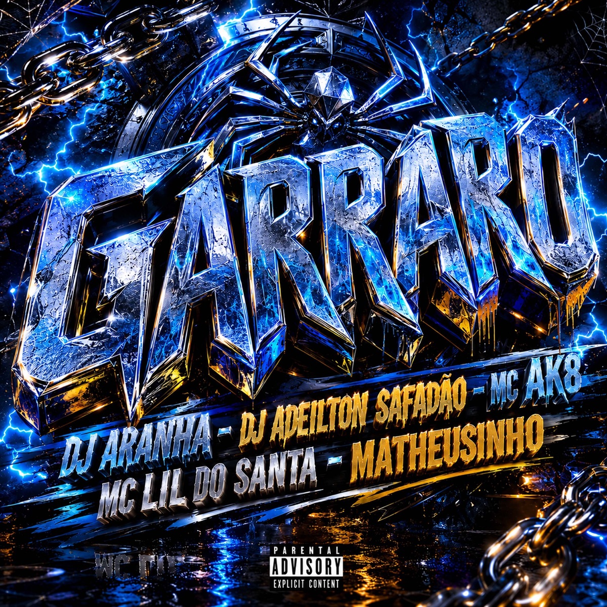 Garraro (feat. Matheusinho) - Single by MC AK8 & MC Lil do Santa album cover