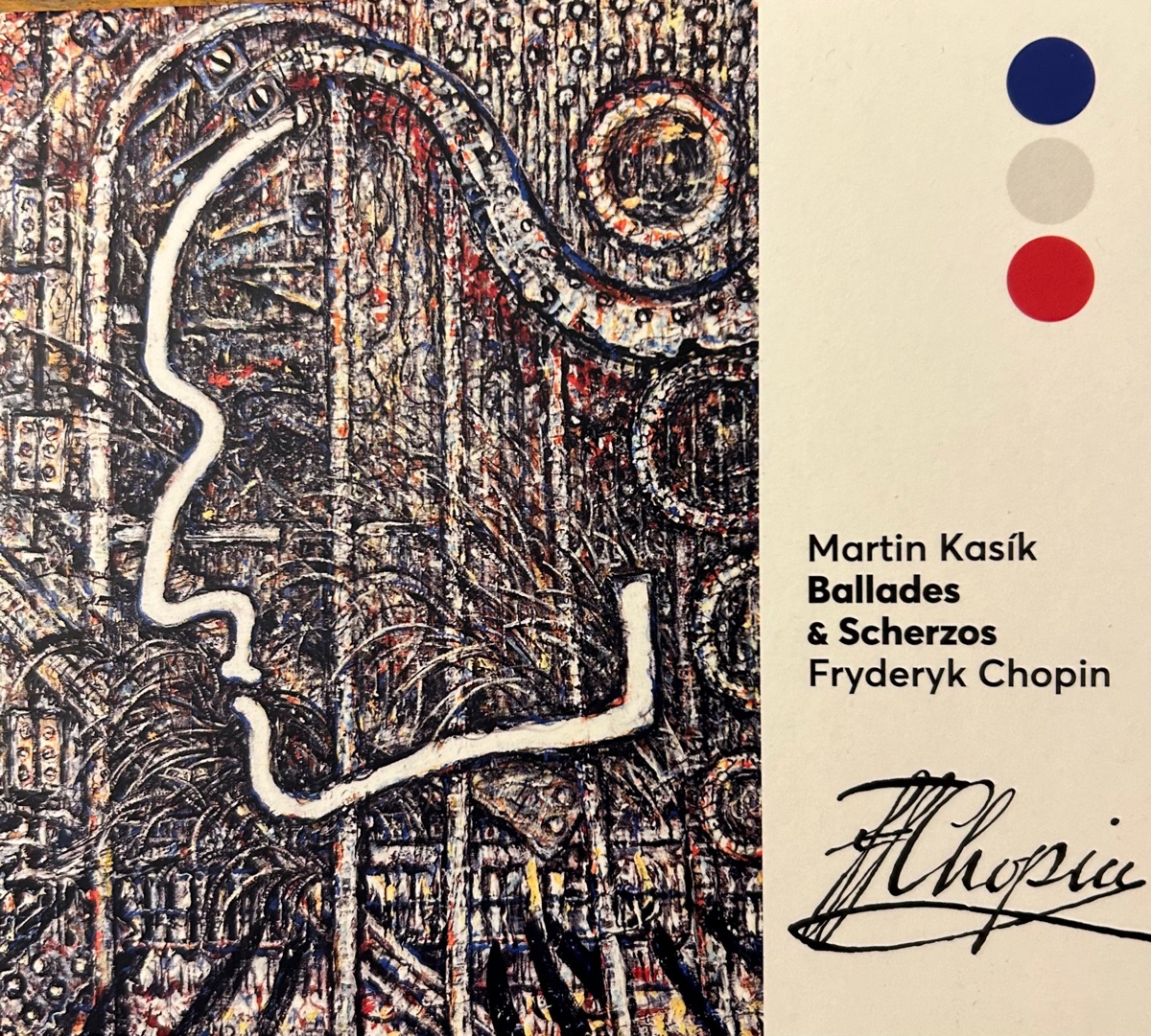 Chopin: Ballades & Scherzos by Martin Kasik album cover