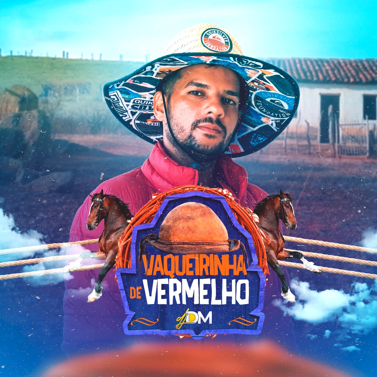 Vaqueirinha de Vermelho - Single by DJ DM album cover
