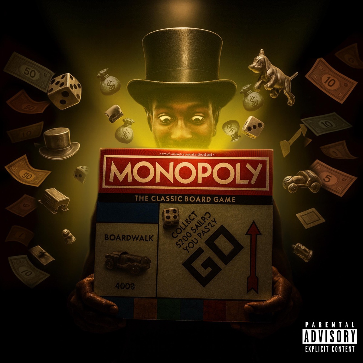 Monopoly - Single by HolliTv & Get In The Room album cover