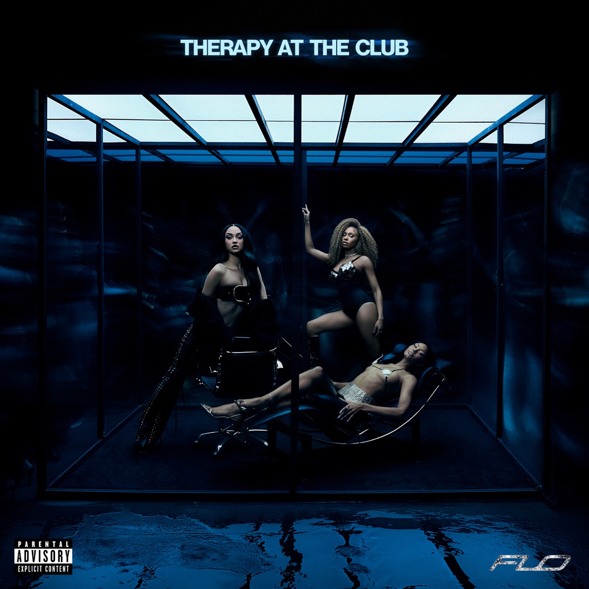 THERAPY AT THE CLUB by FLO album cover artwork