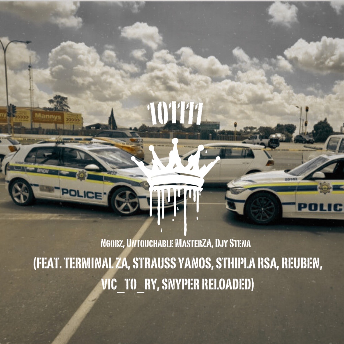 10111 (Quantum Stina) [feat. Terminal ZA, Strauss Yanos, Sthipla rsa, Reuben, Vic_to_ry & Snyper Reloaded] - Single by Ngobz, Untouchable MasterZA & Djy Stena album cover